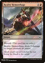 Reality Hemorrhage - The List