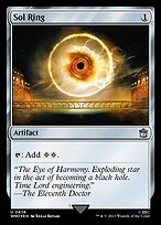 Sol Ring - Doctor Who - Surge Foil