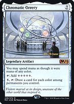 Chromatic Orrery - Core Set 2021 Promos - Promo Foil