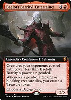 Baeloth Barrityl, Entertainer - Commander Legends: Battle for Baldur's Gate