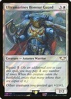 Ultramarines Honour Guard - Warhammer 40,000 Commander - Surge Foil