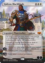 Gideon Blackblade - Mythic Edition - Promo Foil