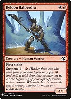 Keldon Halberdier - The List