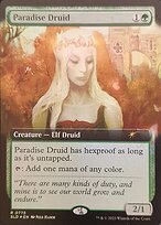 Paradise Druid - Secret Lair Drop - Promo Foil