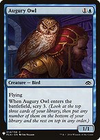 Augury Owl - The List