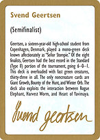 Svend Geertsen Bio - World Championship Decks 1997