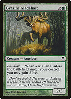 Grazing Gladehart - Zendikar