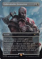 Unbreakable Formation - Secret Lair Drop - Borderless