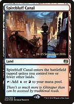 Spirebluff Canal - Kaladesh Promos - Promo Foil