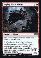 Raging Battle Mouse - Wilds of Eldraine Promos