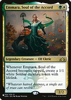 Emmara, Soul of the Accord - The List