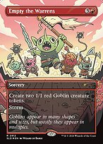 Empty the Warrens - Secret Lair Drop - Borderless