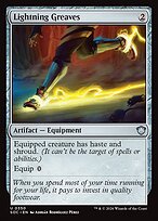 Lightning Greaves - Secrets of Strixhaven Commander