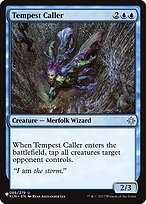 Tempest Caller - The List