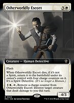 Otherworldly Escort - Murders at Karlov Manor Commander - Extended Art
