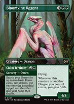 Bloomvine Regent // Claim Territory - Tarkir: Dragonstorm - Borderless