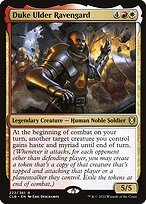 Duke Ulder Ravengard - Commander Legends: Battle for Baldur's Gate