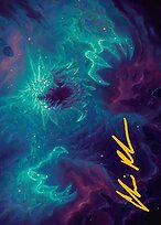 Cosmogoyf - Edge of Eternities Art Series - Borderless