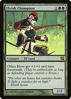 Elvish Champion - Ninth Edition - Promo Foil