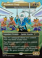 Miyamoto Usagi (Baylen, the Haymaker) - Secret Lair Drop - Borderless