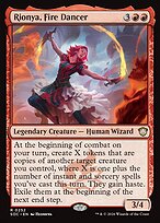 Rionya, Fire Dancer - Secrets of Strixhaven Commander