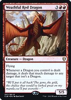 Wrathful Red Dragon - Battle for Baldur's Gate Promos - Promo Foil