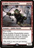 Goblin Chainwhirler - Dominaria Promos - Promo Foil