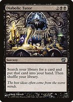 Diabolic Tutor - Eighth Edition - Promo Foil