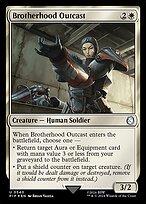 Brotherhood Outcast - Fallout - Surge Foil