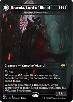 Dracula, Lord of Blood // Dracula, Lord of Bats (Voldaren Bloodcaster // Bloodbat Summoner) - Innistrad: Crimson Vow