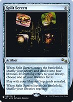 Split Screen - The List (Unfinity Foil Edition) - Promo Foil