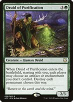 Druid of Purification - Forgotten Realms Commander