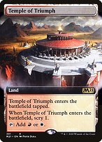 Temple of Triumph - Core Set 2021 - Extended Art