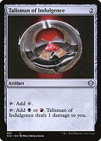 Talisman of Indulgence - Starter Commander Decks