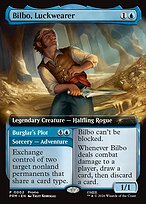 Bilbo, Luckwearer // Burglar's Plot - Wizards Play Network 2026 - Extended Art