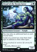 Dryad of the Ilysian Grove - Theros Beyond Death Promos - Promo Foil