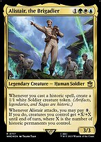 Alistair, the Brigadier - Doctor Who - Surge Foil