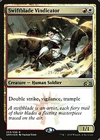 Swiftblade Vindicator - Guilds of Ravnica Promos