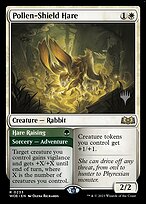 Pollen-Shield Hare // Hare Raising - Wilds of Eldraine Promos