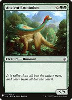 Ancient Brontodon - The List