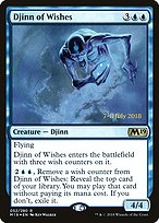 Djinn of Wishes - Core Set 2019 Promos - Promo Foil