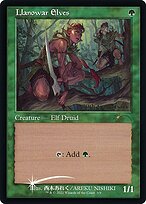 Llanowar Elves - 30th Anniversary History Promos - Promo Foil