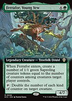 Ferrafor, Young Yew - Lorwyn Eclipsed Commander - Extended Art