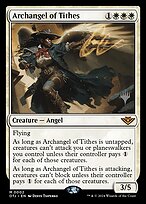 Archangel of Tithes - Outlaws of Thunder Junction Promos