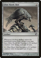 Glint Hawk Idol - Scars of Mirrodin