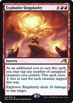 Explosive Singularity - Kamigawa: Neon Dynasty Promos - Promo Foil