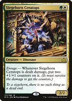 Siegehorn Ceratops - Rivals of Ixalan