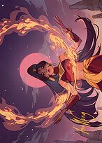 Firebending Student - Avatar: the Last Airbender Art Cards - Borderless