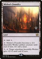 Mishra's Foundry - The Brothers' War Promos