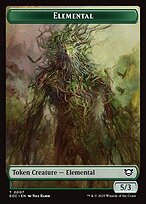 Elemental - Edge of Eternities Commander Tokens